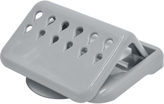 Excellent Houseware Θήκη για σφουγγάρι από Πλαστικό Γκρι 8x6cm