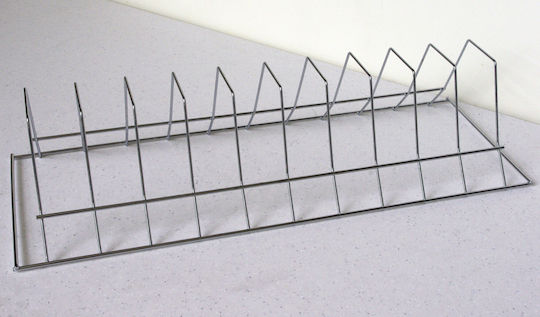 Rack De Vase De Cabinet În Culoare Argintie Rack De Vase De Cabinet În Culoare Argintie