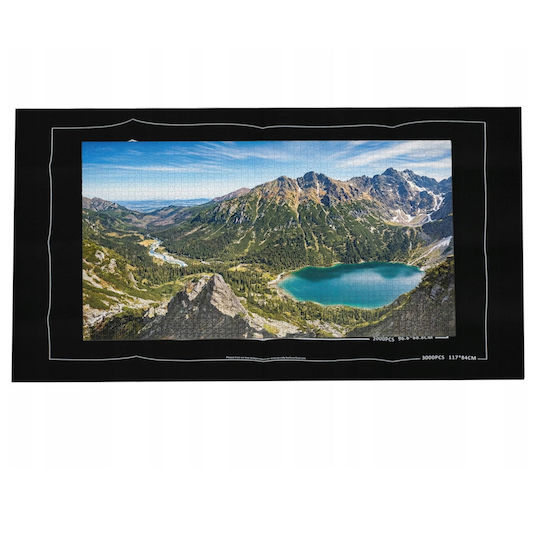 Covoraș Puzzle Zola 1500 3000 Piese Ghid Imprimat Dimensiuni 4 Recipiente de Sortare Suport Gonflabil Pompă Curele de Fixare Poliester 140 X 100 Cm