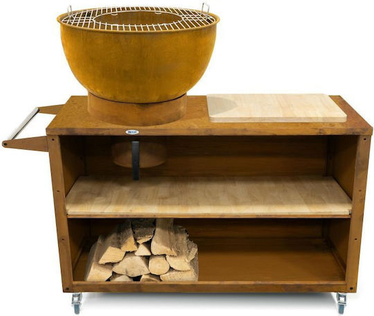 Heat Trolle Hbbq.005r Rusty Garden Kitchen Brown