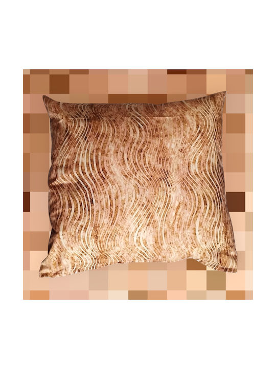 Oxygen Față De Pernă Sand Waves Bej 45x45cm