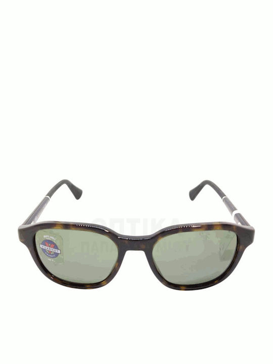 Vuarnet Sunglasses Brown with Horn-Rimmed Frame Vuarnet Sunglasses Brown with Horn-Rimmed Frame