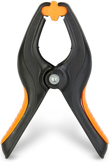 Schneller Schnellverschlussklemme 55 Mm 2" Robustes Kunststoff Schwarz Orange