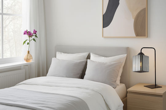 Light Home Osram Tischlampe Für E27 Mit Schwarzem Hut Und Basis