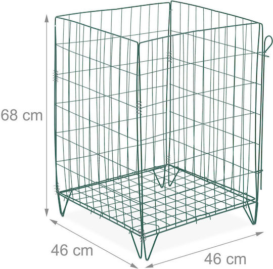 Relaxdays Plastic Waste Bin