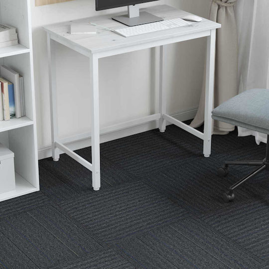 vidaXL Set Plastic Floor with 20 Gray Tiles