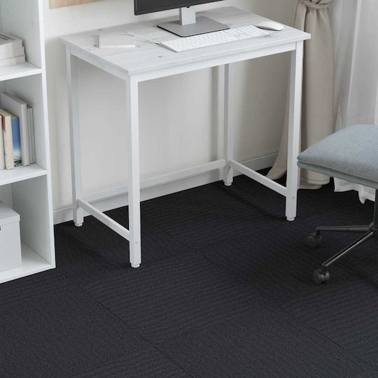 vidaXL Set Plastic Floor with 20 Tiles L50xW50cm Gray
