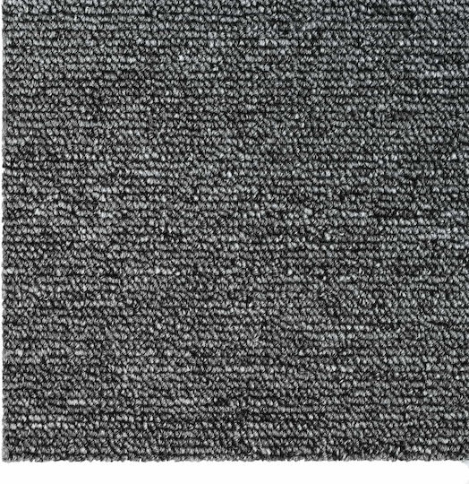 vidaXL Set Plastikböden mit 36 Fliesen M50xP50cm Grau