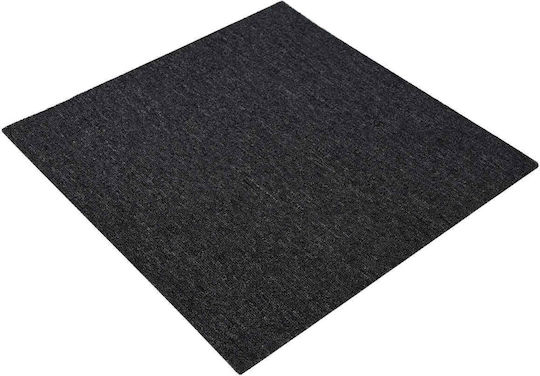 vidaXL Set Plastic Floor with 20 Tiles L50xW50cm Gray