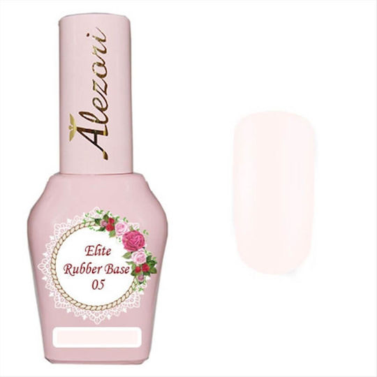 Alezori Elite Strat de Bază / Top Coat pentru Lacuri Semipermanente Rubber 15ml