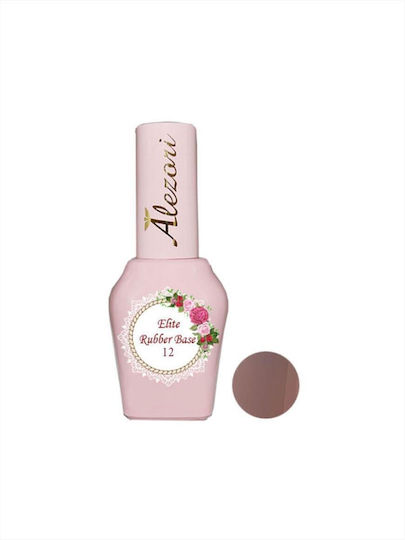 Alezori Elite Base Coat / Top Coat for UV/LED Rubber Nail Polish 15ml