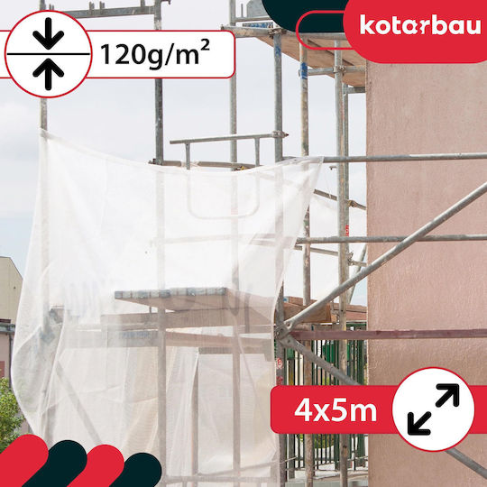 Kotarbau Wasserdichter Planen 120gr/m² 5x2m Licht Typ Transparent