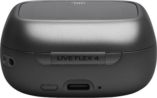 JBL Live Flex 4 Earbud Bluetooth Handsfree Headphones With Sweat Resistance And Charging Case Black