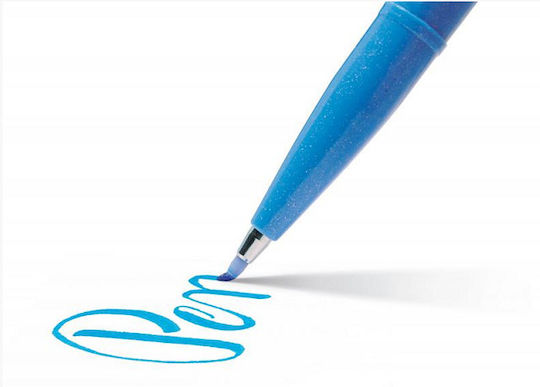 Pentel Μαρκαδόροι Καλλιγραφίας Κόκκινοι Σετ 4τμχ