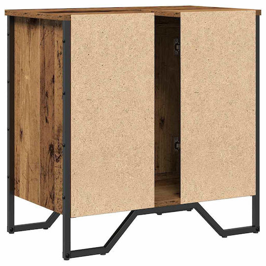 vidaXL Countertop without Sink L60xW35xH50cm Old Wood