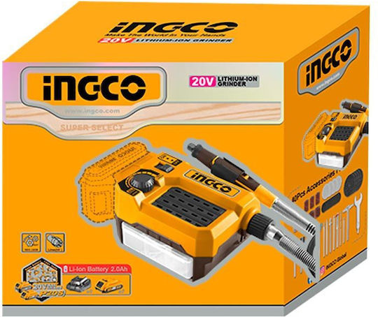 Ingco Ηλεκτρικό Εργαλείο Μπαταρίας 20V Solo (χωρίς Μπαταρία και Φορτιστή)