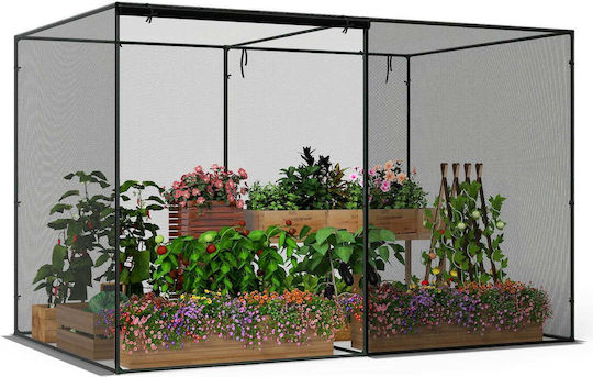 Costway GT4479 Gewächshaus mit Metallischem Rahmen 3,1x2x2m