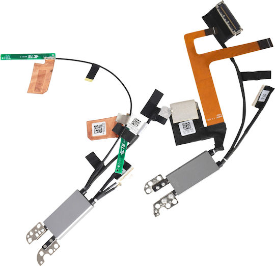 Laptop Hinges Bracket Set Dell XPS 13 9365 2-in-1 Ultrabook 064hpf 64hpf 0f2tx0 F2tx0 0t825x T825x Left & Right No Brackets Flex Cables Code 1-hng0889