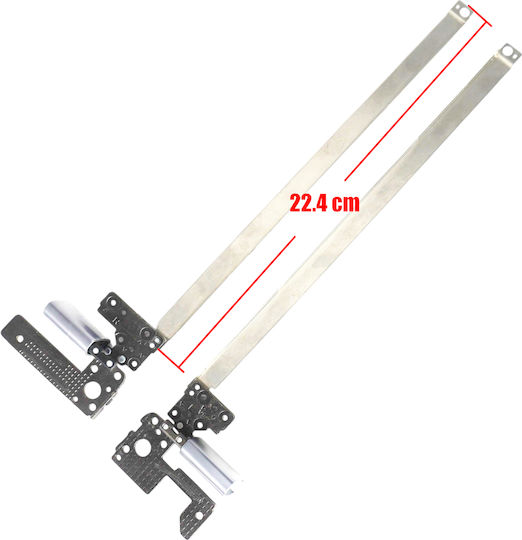 Laptop Hinges Bracket Set Lenovo Ideapad Flex 3 Chrome 15ijl7 82t3 3 Cb-15ijl7 5h50s29047 5h50s29048 C370 Silver Left & Right Code 1-hng0918