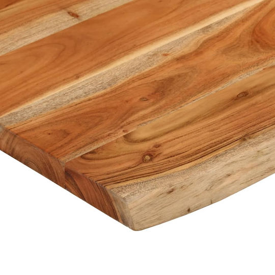 vidaXL Πάγκος χωρίς Νιπτήρα Μ70xΒ60xΥ3.8cm Καφέ