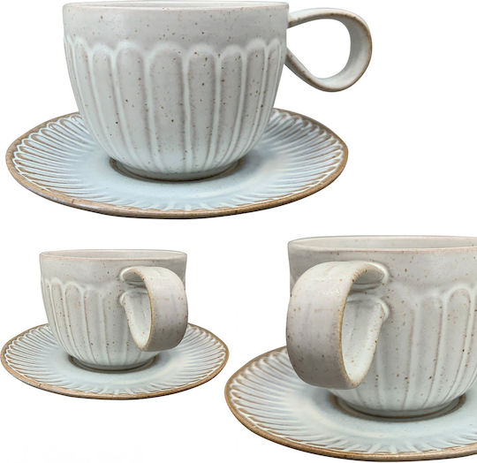 Exner Kaffeetasse Keramik Grau