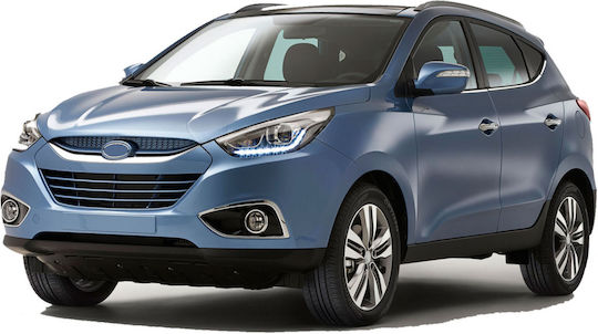 Хромирани Накладки За Страничен Прозорец От Неръждаема Стомана За Hyundai Ix35 Suv 2010-2015