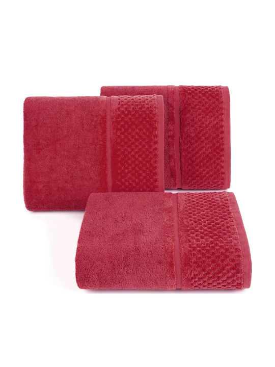 Eurofirany Πετσέτα Χεριών 30x50εκ. Red Βάρους 550gr/m²