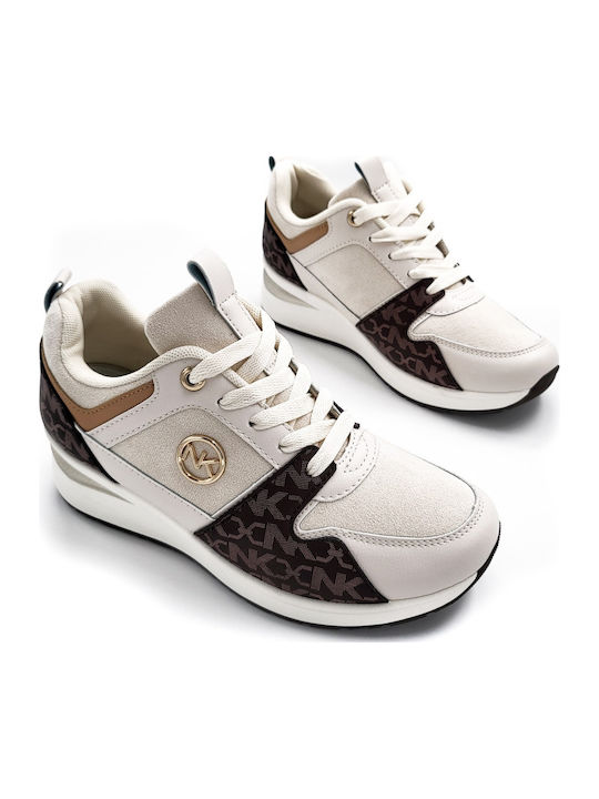 Γυναικεία Sneakers Μπεζ