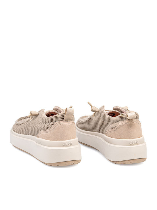 Damen Sneakers Beige