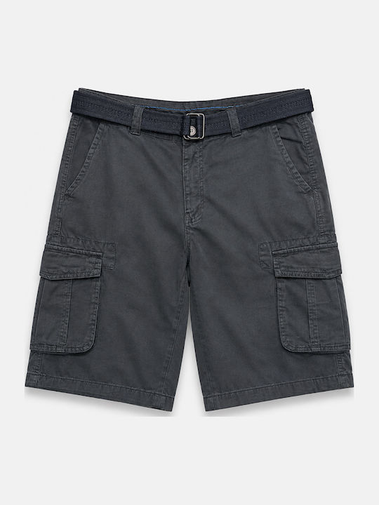 Pantaloni Scurți Bărbați Cargo Kaki