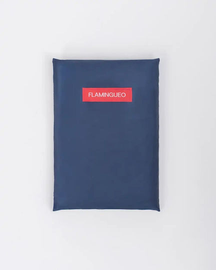 Flamingueo Πετσέτα Microfiber Σώματος 400gr/m² Μπλε 180x90εκ.