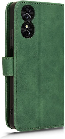 Tel1 Tcl 40 Nxtpaper 4g Tcl 50 Se Skin Feel Magnetic Flip Book Mobile Phone Case Green