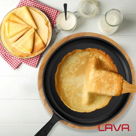 Lava Κρεπιέρα από Μαντέμι με Εμαγιέ Επίστρωση 26cm