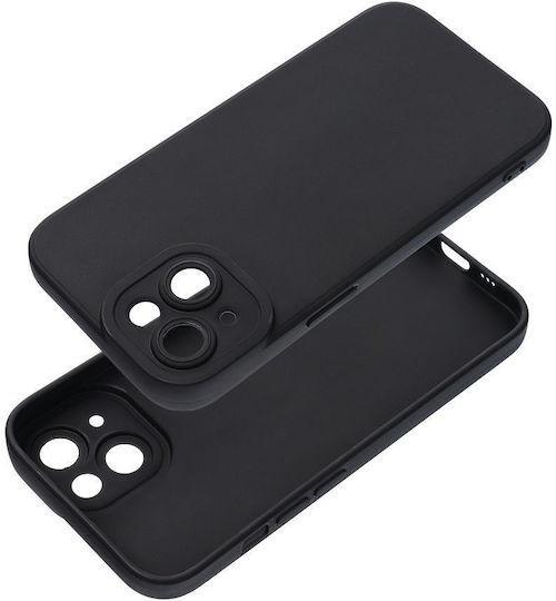 Matt Back Cover Σιλικόνης Μαύρο (iPhone 8 Plus / 7 Plus)