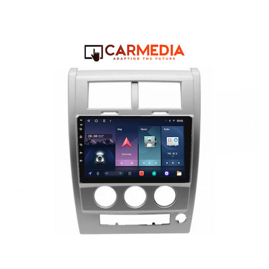 Carmedia Car Audio System for Jeep Cherokee 2008-2014 Bluetooth USB WiFi GPS Apple CarPlay Android Auto with 10" Touch Screen