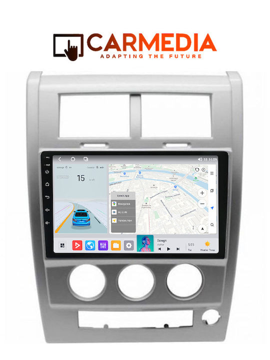 Carmedia Car Audio System for Jeep Cherokee 2008-2014 Bluetooth USB WiFi GPS Android Auto with 10" Touch Screen
