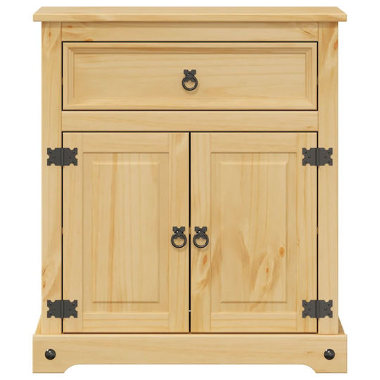 vidaXL Waschtisch ohne Waschbecken L70xB33xH80cm Pine tree