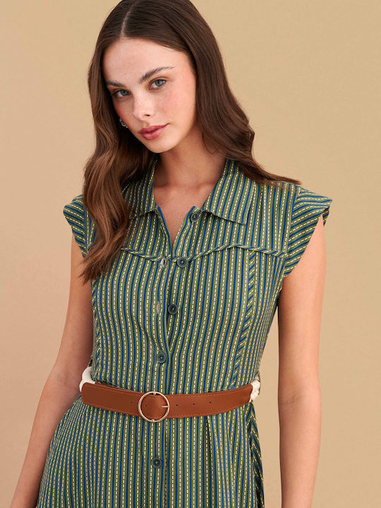 Midi Dress Green
