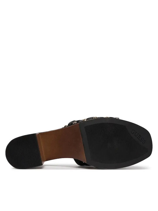 Sandals in Black Patent Leather