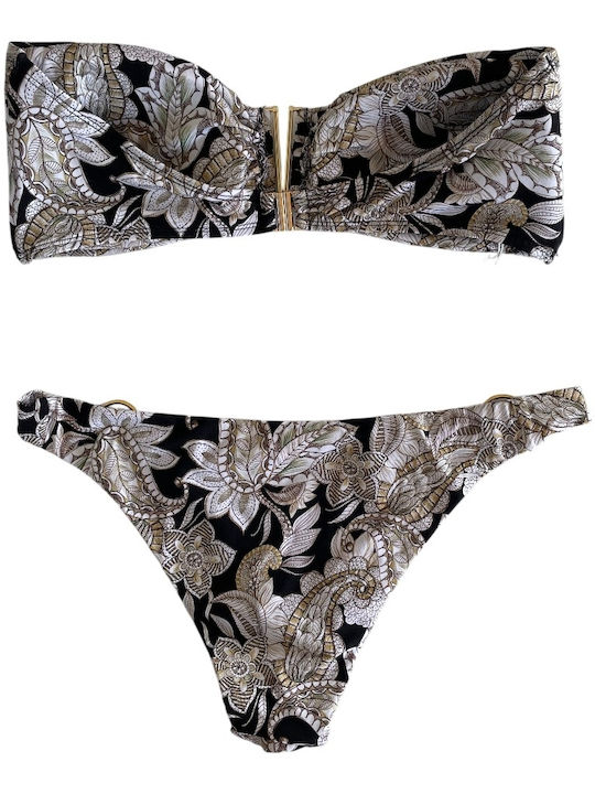 Set Bikini with Removable Padding Brazil Ivory