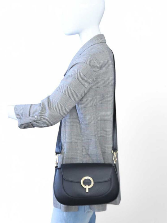 Passaggio Leder Damen Schultertasche Gold