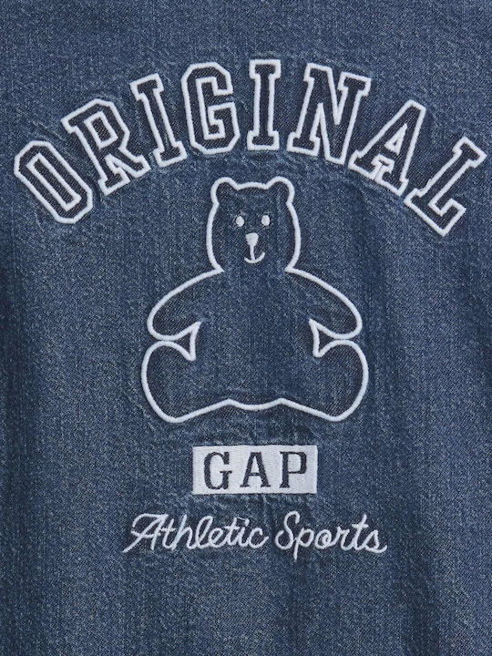 Kinder Shorts & Bermudas Overall Denim Medium Wash