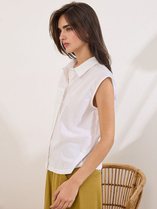 Long Sleeve Women's Shirt White