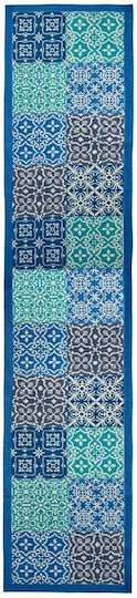 Butlers Runner Bumbac Albastru Blue Marocco 50x158 cm
