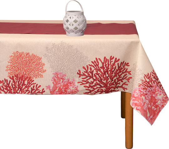 Viopros Viopros Fleckabweisendes Tischtuch Ostrea Ostrea 140x140cm