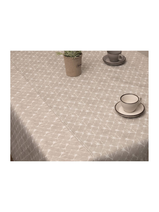 Viopros Viopros Tischdecke Myrto Beig 140x240cm