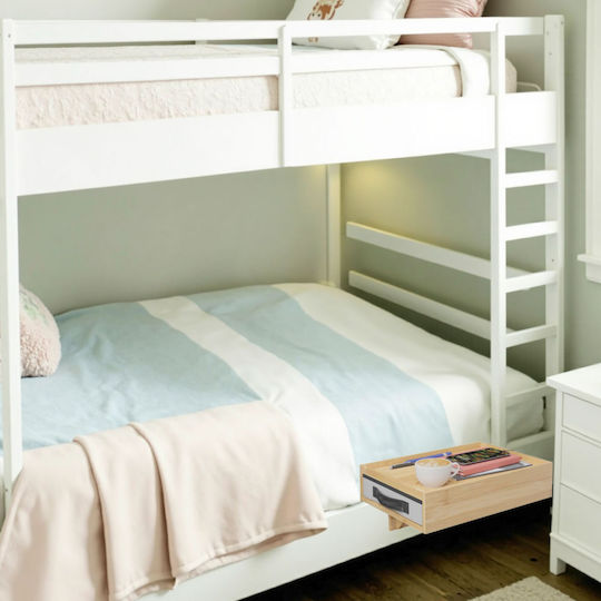 Bedside Tables Made of Multicolour Bamboo 2 Pieces 26.5x26.5x37cm