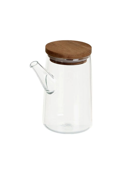 HowHomely Wooden Oil & Vinegar Dispenser Set with Flow 300ml