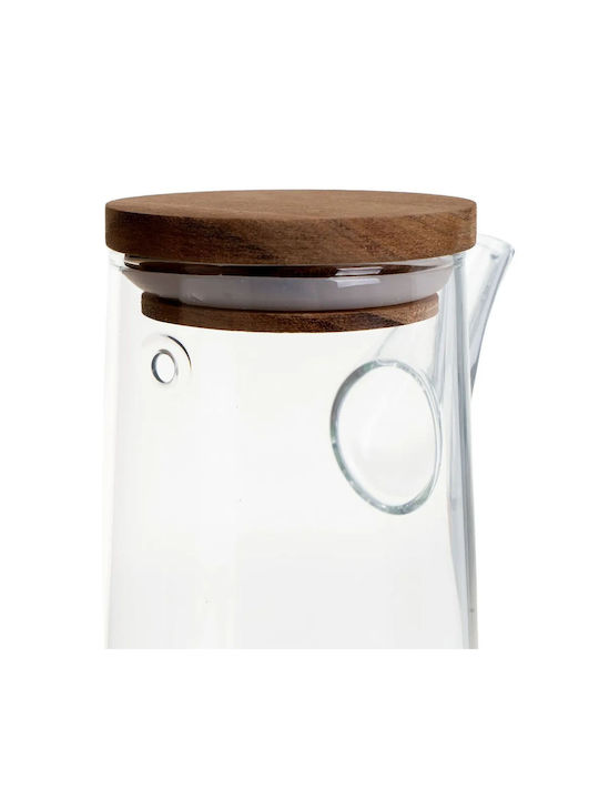HowHomely Wooden Oil & Vinegar Dispenser Set with Flow 300ml