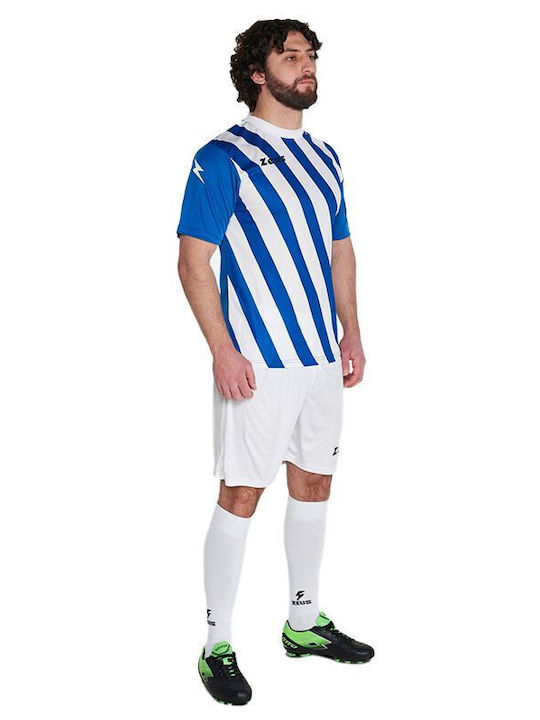 Athletic T-shirt Royal Blue/White